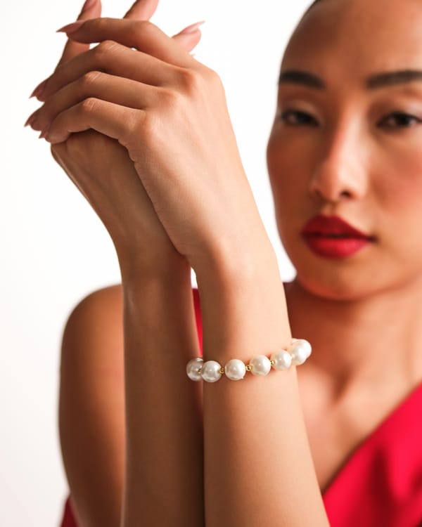 Classic Bandel Pearl Bracelet — Anaash