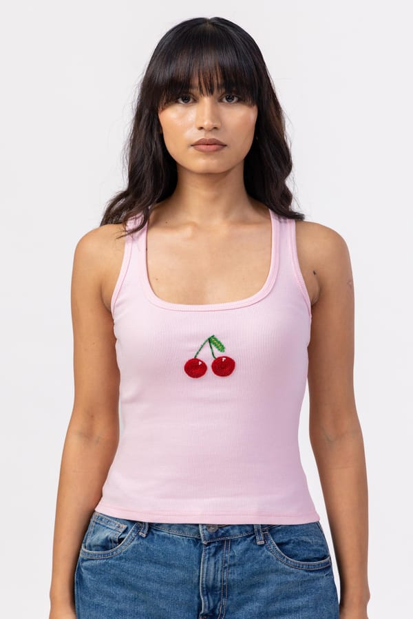 Tank Top Cherry — Past Modern
