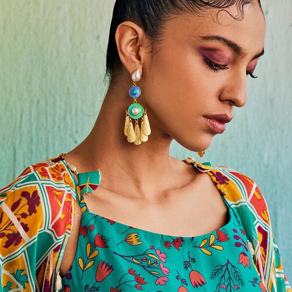 Almirah Pearl Danglers — Aditi Bhatt