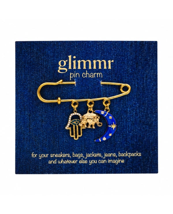 Glimmr Indigo Nights Pin Charm — Glimmr