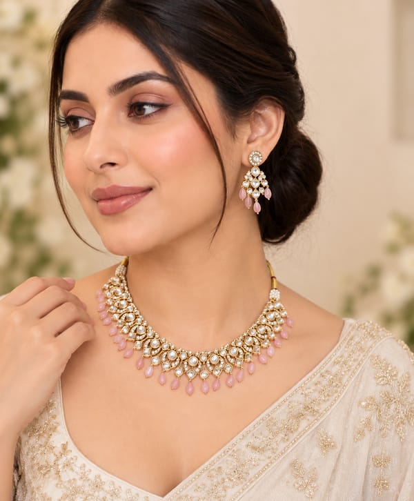 Pink Drop Set — The Glam by Mansha