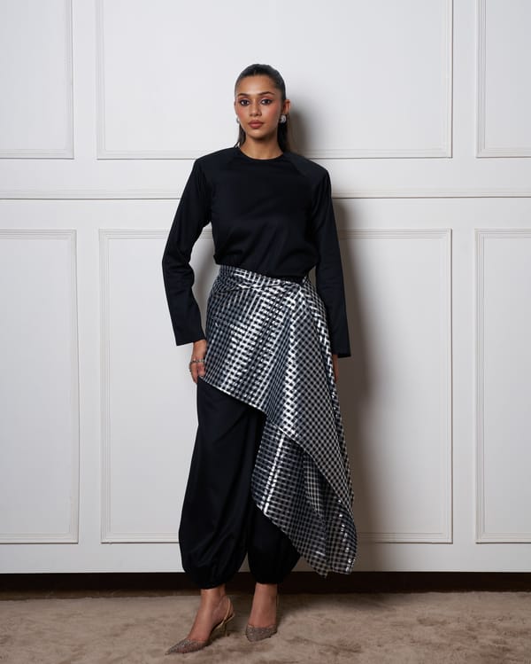 Chandrika Drape Set — Weaving Cult