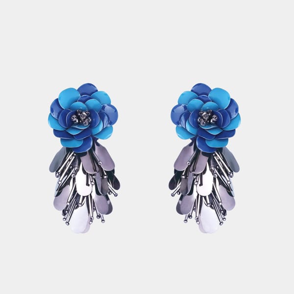 Dahlia Earrings — FOREST OF CHINTZ