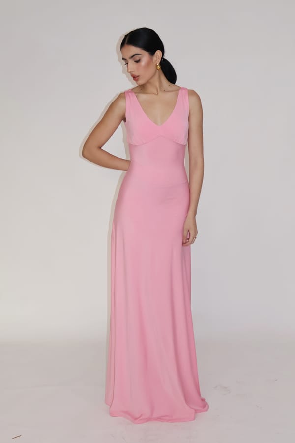 Proseco Dress - (Flamingo) — Select Staples