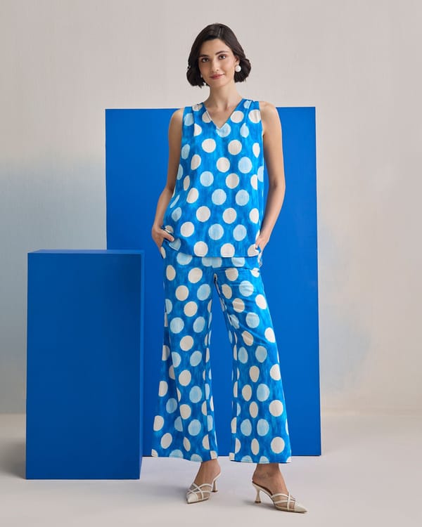 Cloud Polka Co-ord Set — ZAZU