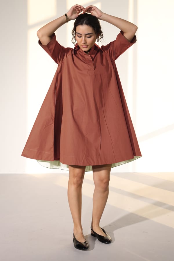 Zoe Circular Tunic Dress — D.Artists