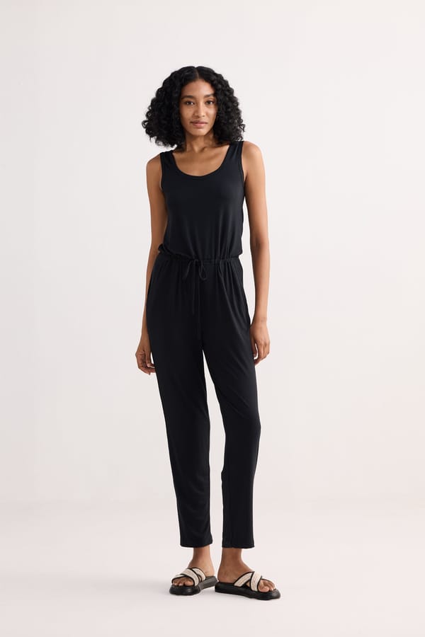 Relaxed Drawstring Jumpsuit — REISTOR