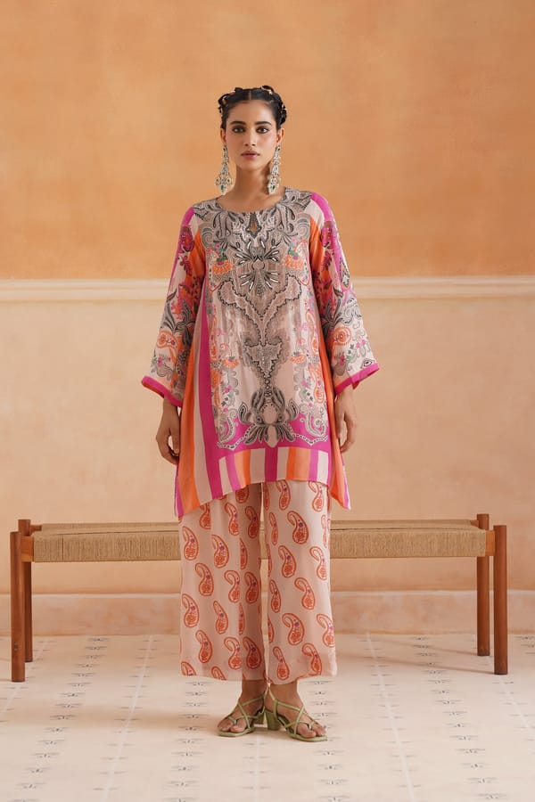 Rani Printed Crepe Matching Set — NEETIKA CHOPRA