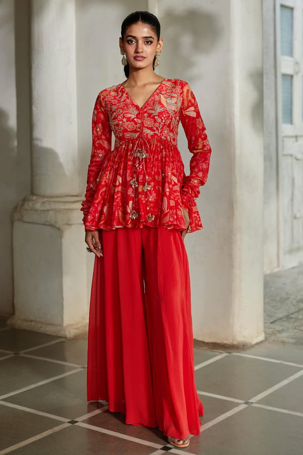 Noci Peplum Set — Paulmi and Harsh