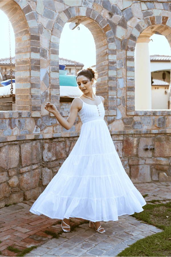 Pearl Long Dress — SAJKE