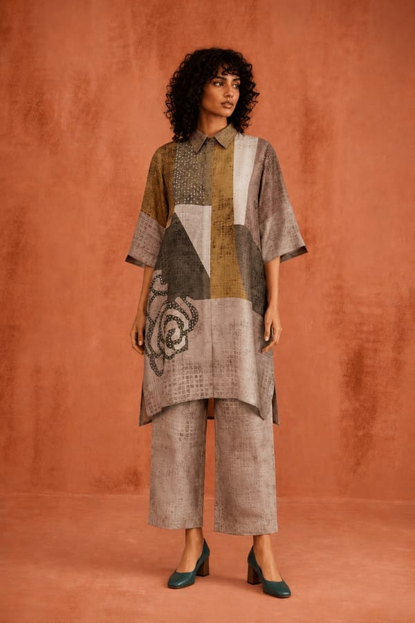 Kaleido Kurta Set — CLOS