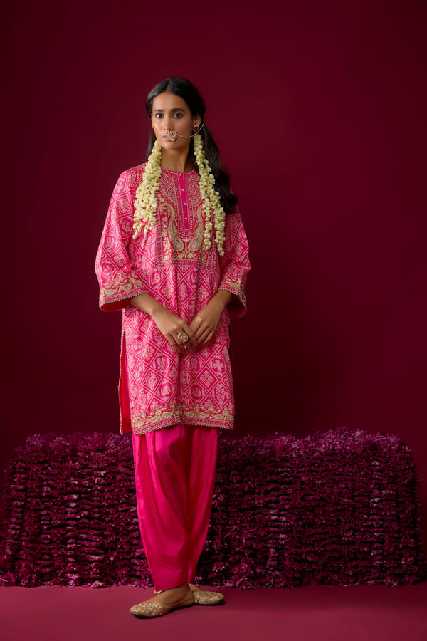 Jiana - Short Kurta With Salwar — Sheetal Batra