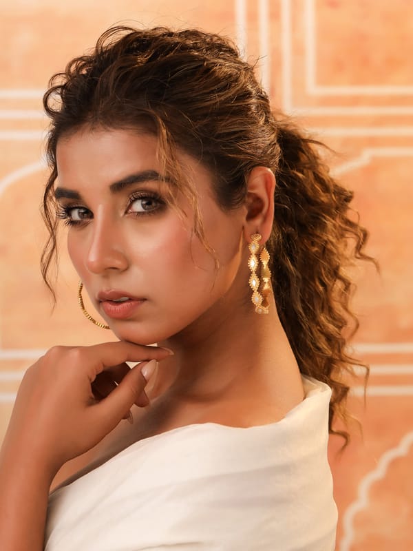 Bikaner Hoops Large — Jewellery by Mitali Jain