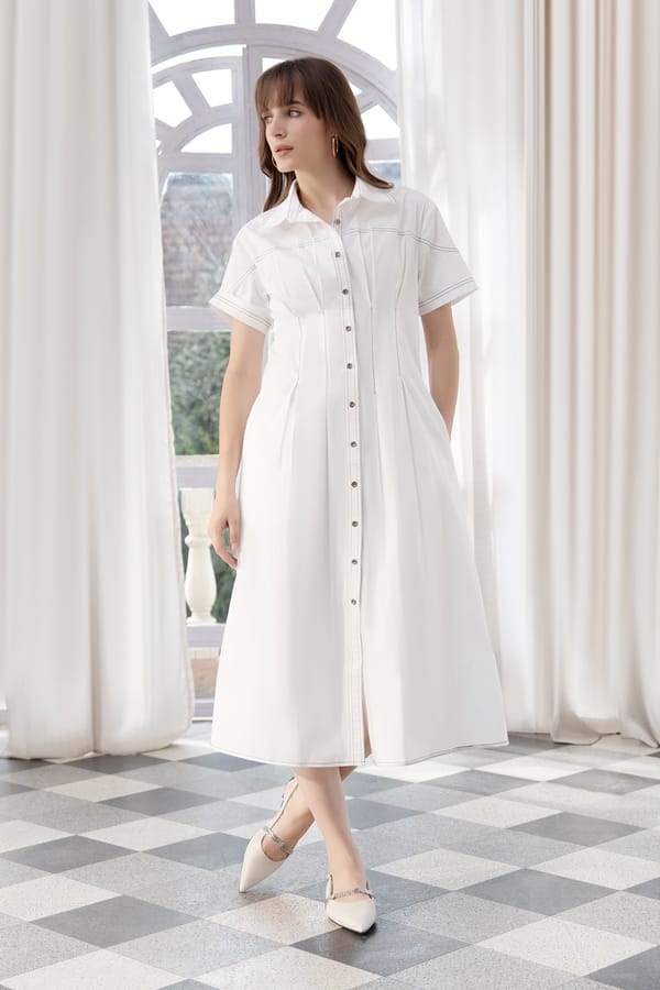 Vera Shirt Dress — Dialogue