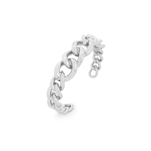 Vault Cuff - White Gold — Azga