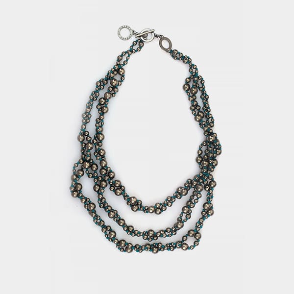 Twisted Bauble Bead Necklace — FOREST OF CHINTZ