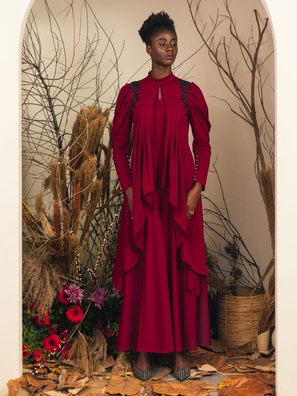 Athena Jumpsuit Gown — HOUSE OF FETT