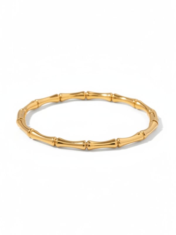 Bamboo Design Bracelet — Cao Jewellery