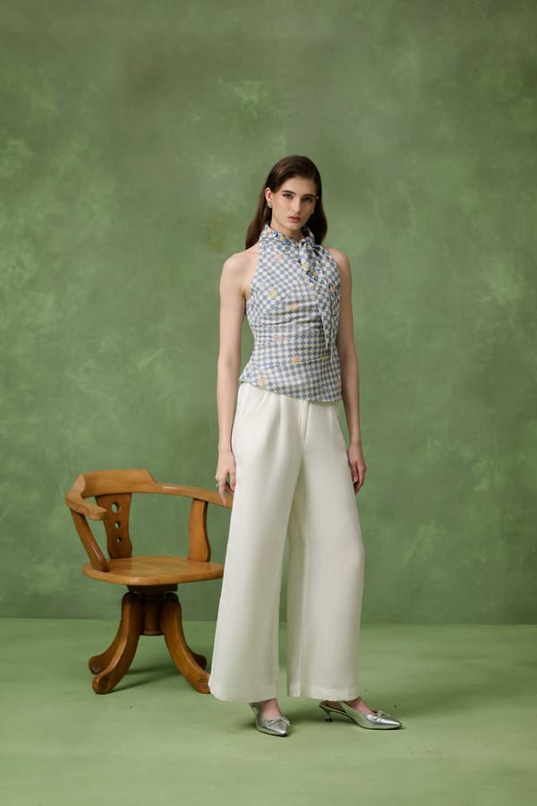 Bloom Top Blue — EKAM HOUSE