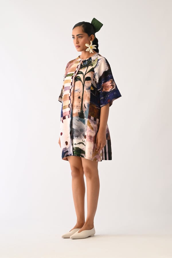 Sardinia Aline Short Dress — Ofrida