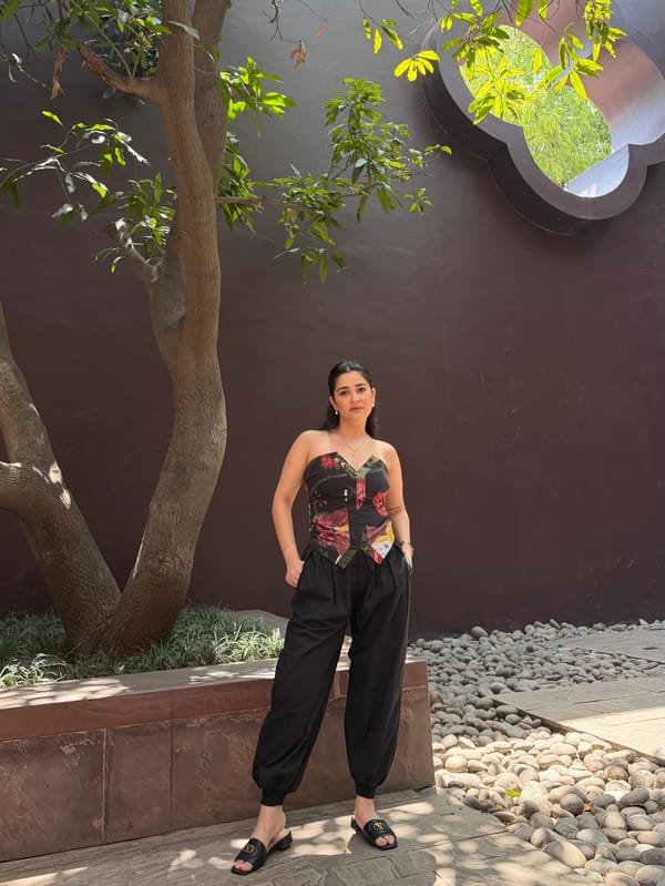 Adelina Set In Sol Garden Print — GAIMA LABEL