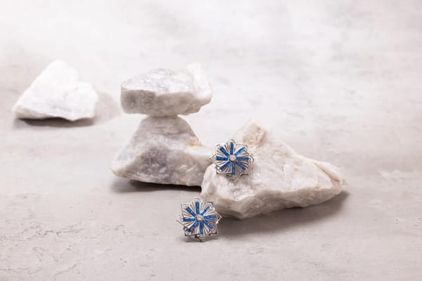 Caree Silver Earrings — GAURISH BESPOKE JEWELLERY