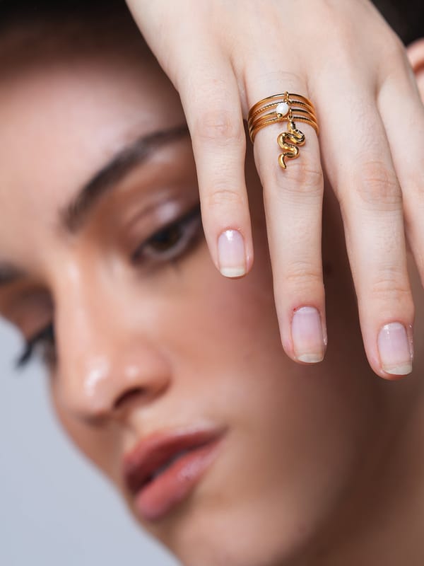 Snake Charm Ring — Cao Jewellery