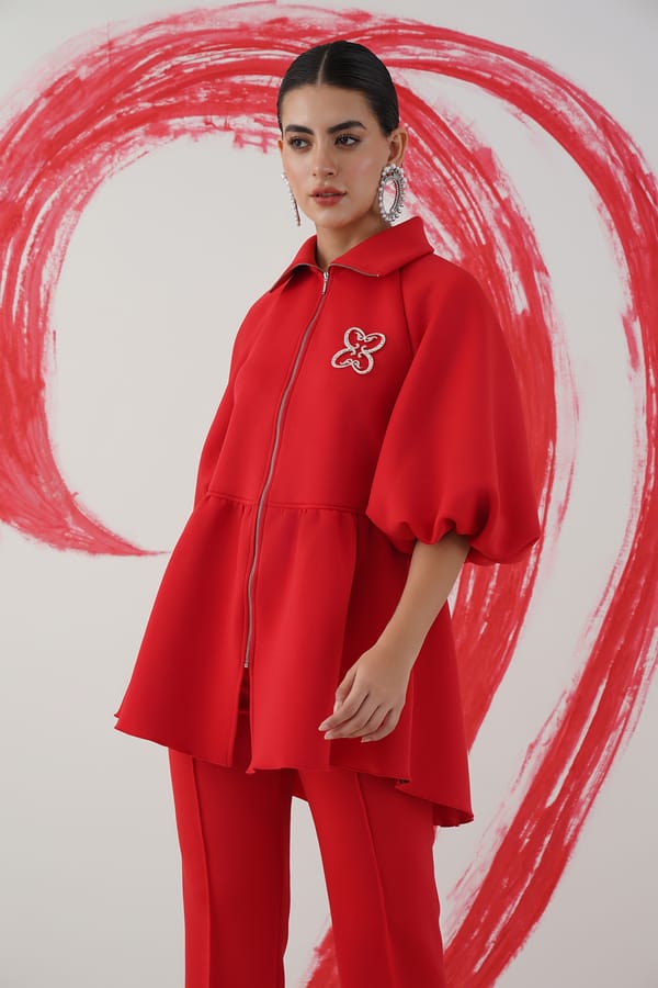 Barcelona Top- Red — Chöjé