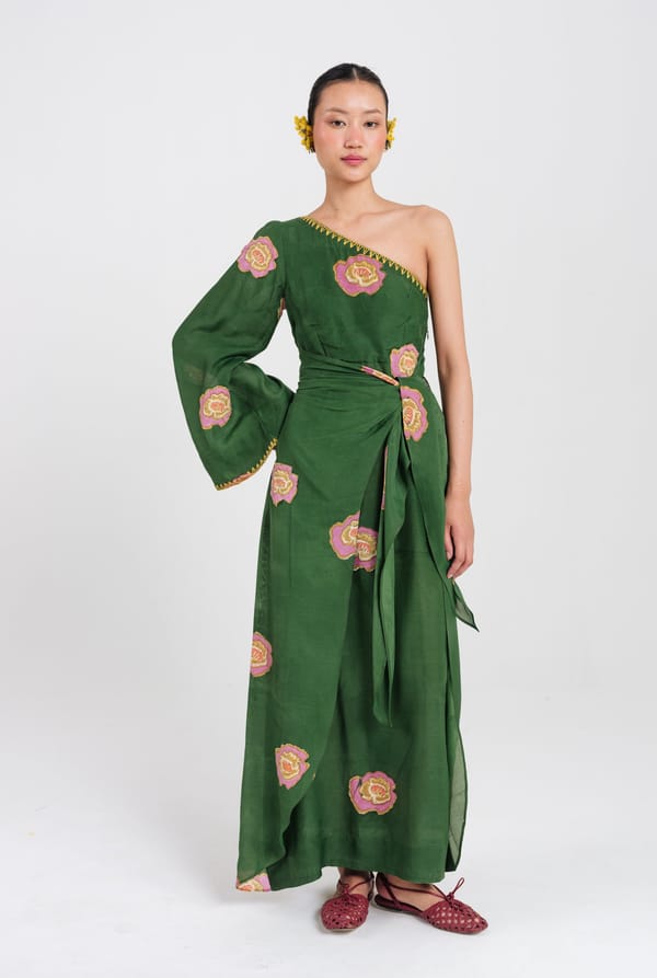 Flow One Shoulder Dress — JODI