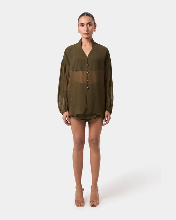 Panelled Mini Skorts — Beyond