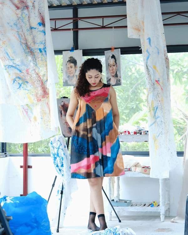 Radha Embroidery Dress — House of Urmi
