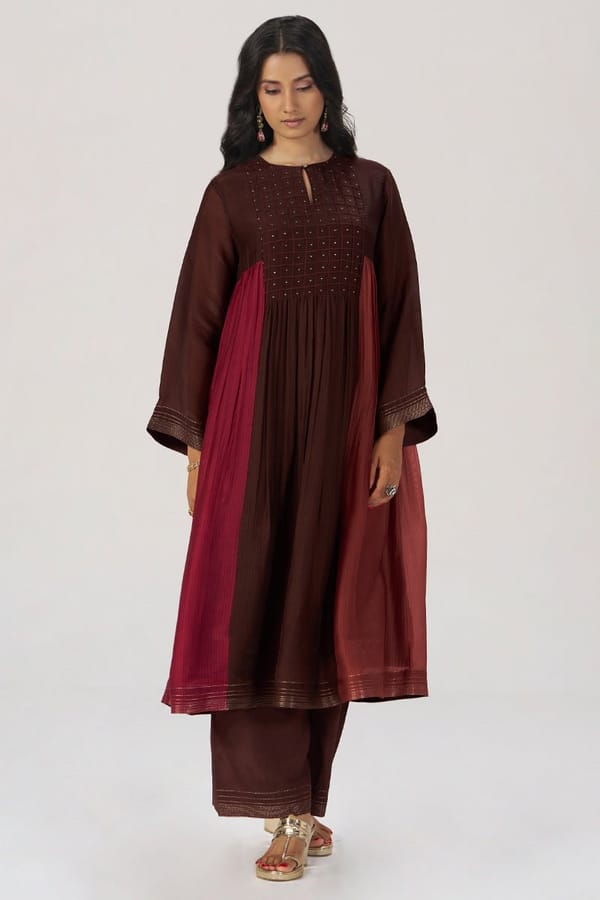 Coco and Berry Festive Co-ord Set — Ganga Fashions Pvt Ltd