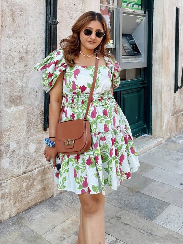 Anarie Short Cotton Dress — HOUSE OF FETT