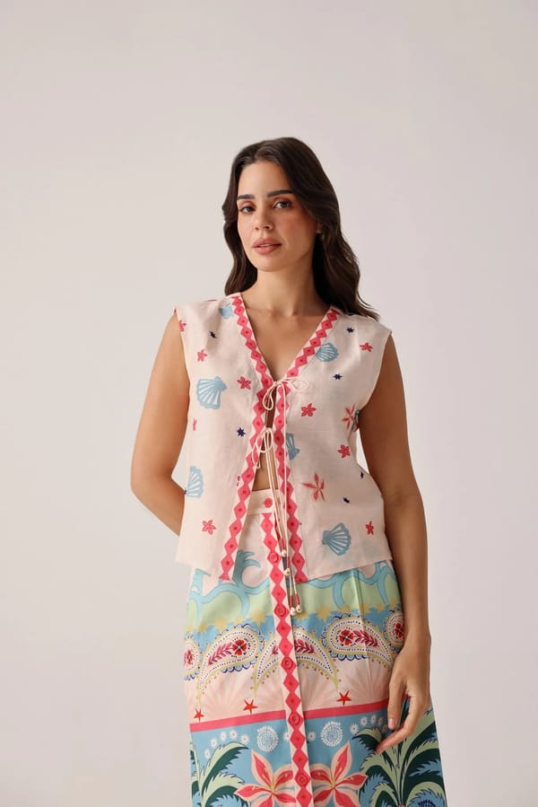 Kaia Top - Ananas — SHOP NOIB