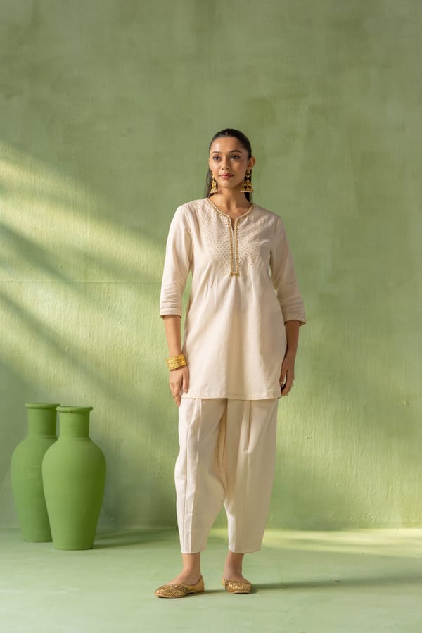 Sitara Kurta Pant Set Galaxy — Eko Clothing