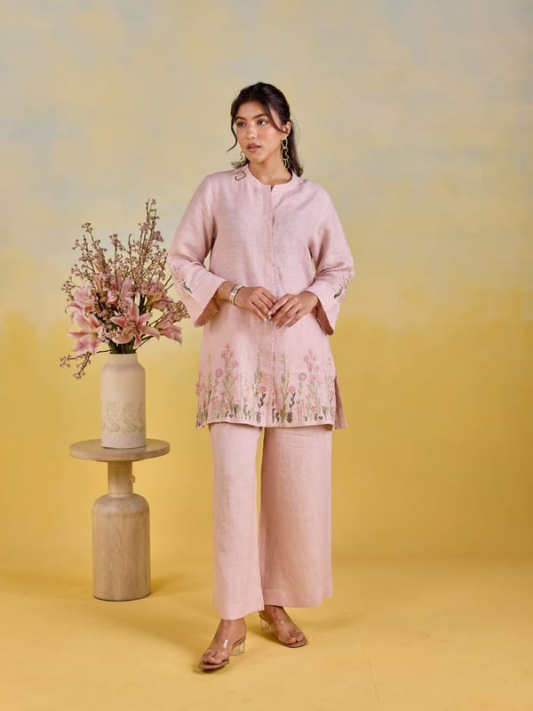 Blush pink garden co-ord — KAPAAS