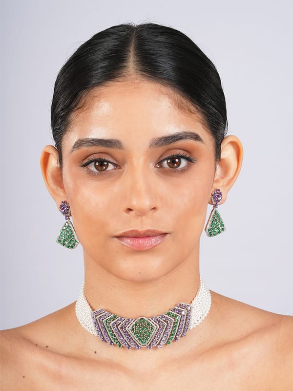 Crystal Prism Choker — Cao Jewellery