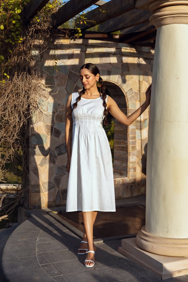 Dove Long Dress — SAJKE