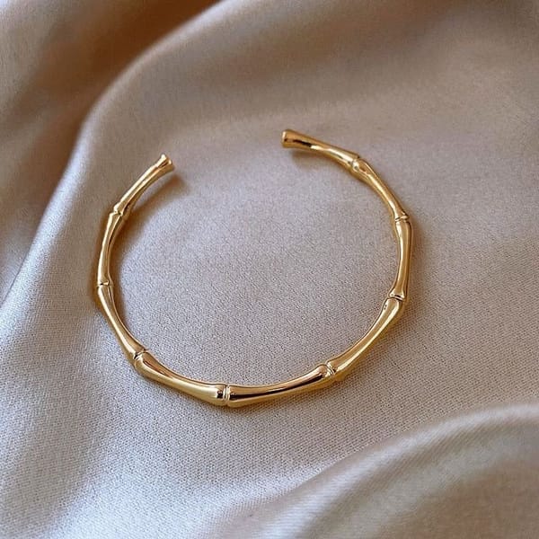 Bamboo Cuff — Jewellery by Mitali Jain