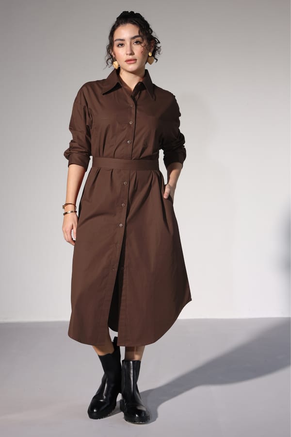 Delilah Urban Shirt Dress — D.Artists