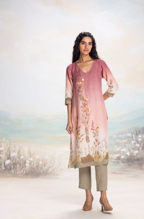 Landscape Kurta — Kaveri