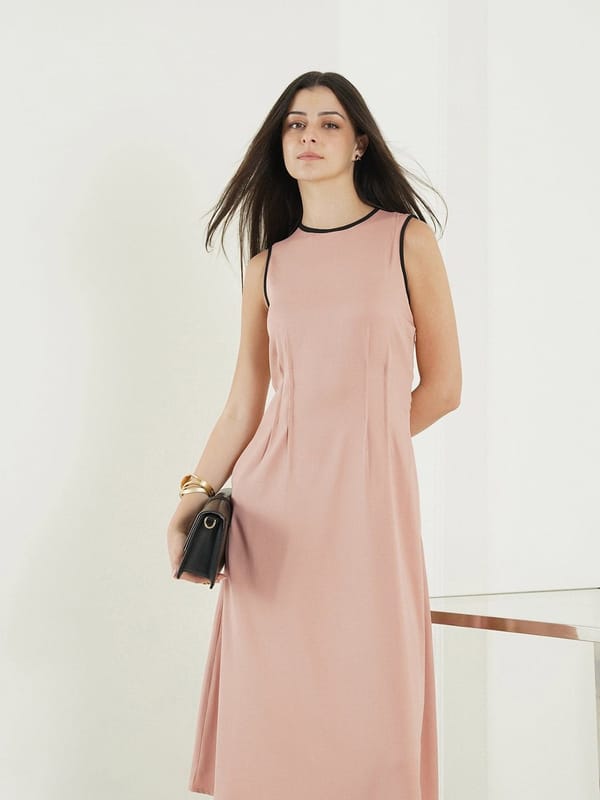Cotton Fit and Flare Dress — Fable Street