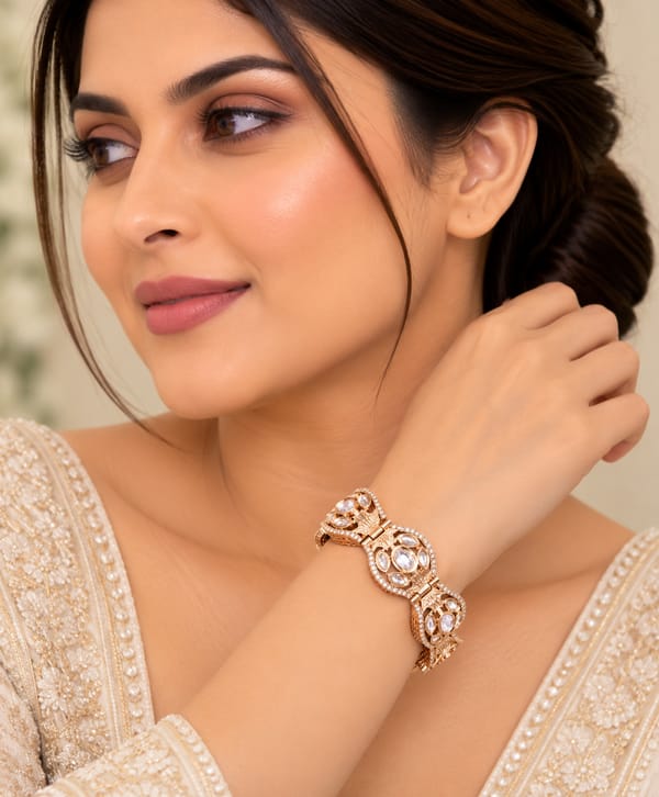 Polki Bracelet — The Glam by Mansha