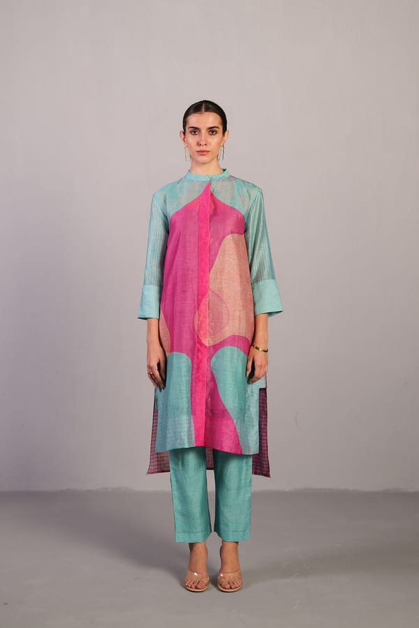 Ripple Doll Pink & Aqua Blue — CLOS
