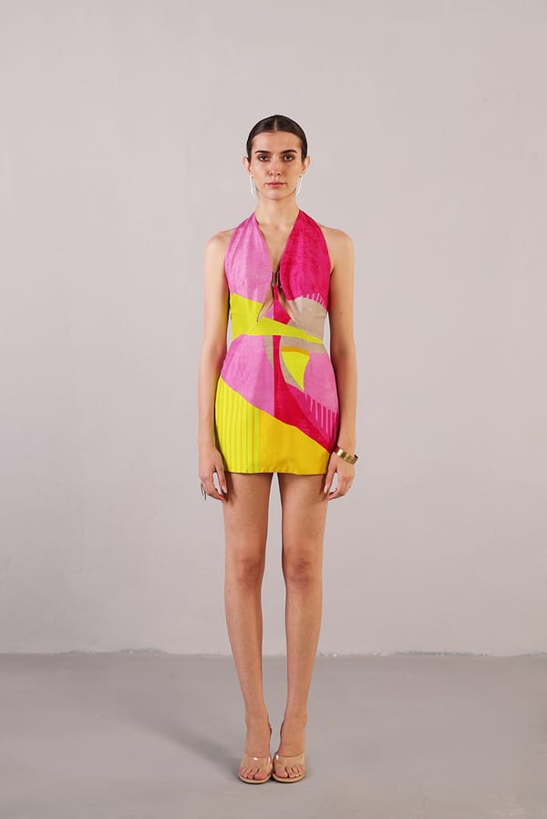 Botanica Pink & Yellow Co-Ord Set — CLOS