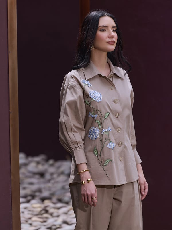 Nectar Bloom Embroidered Shirt — HOUSE OF FETT