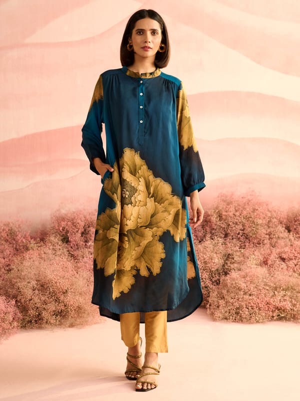 Flora Gathered Tunic — Chique