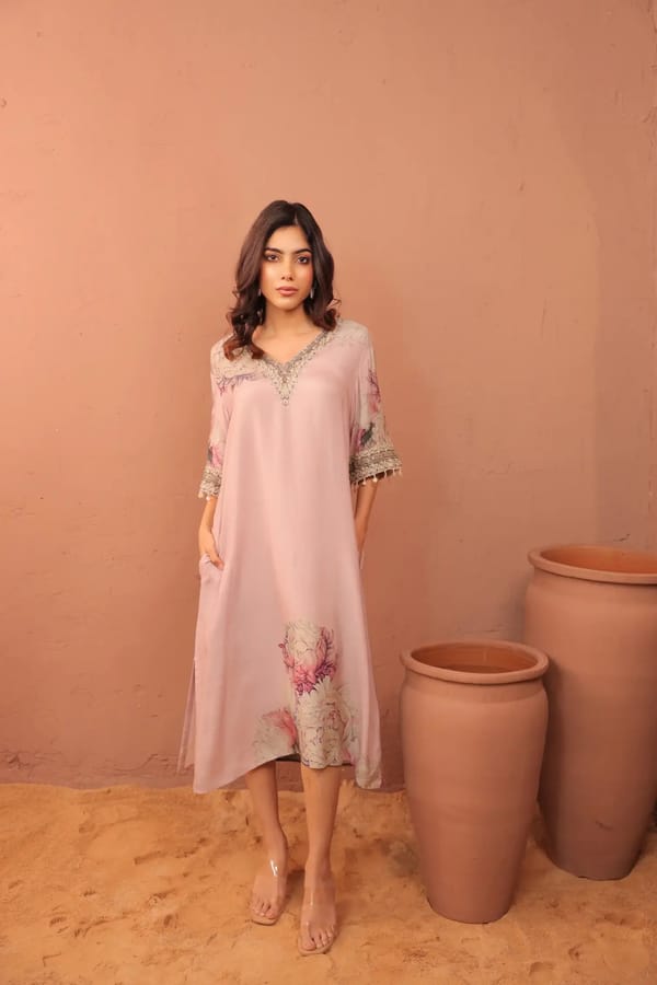 Carnation Crush - Dress — Surkh Syahi