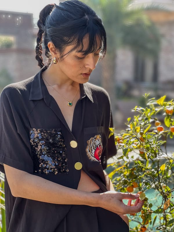 Shirt - Tiger Pom Pocket — IZSI