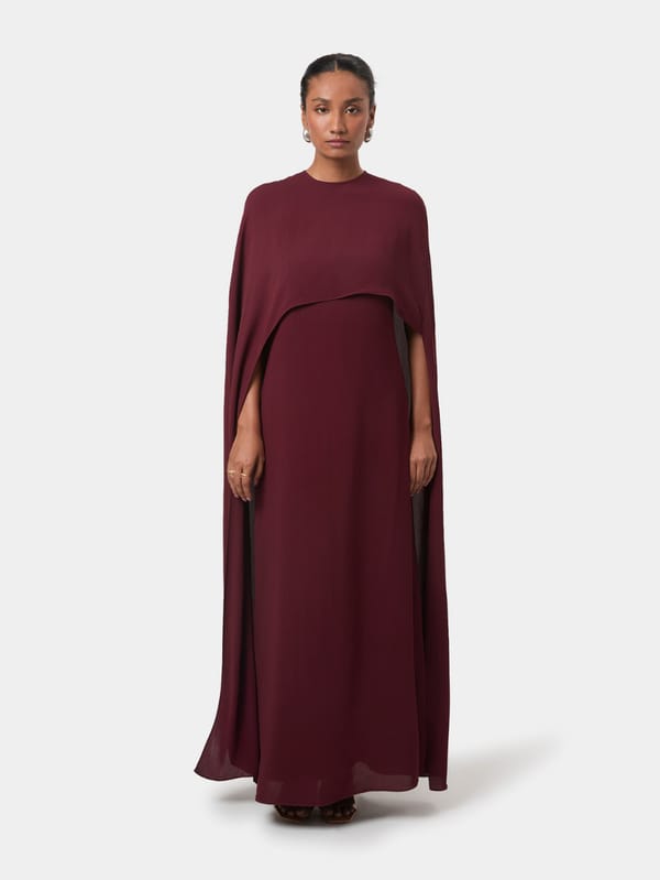 Alaia Draped Overlay Gown — Beyond